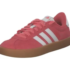 Adidas VL Court 3.0 W, Schnürschuhe, Damen, PRELSC/CWHITE/BRIRED