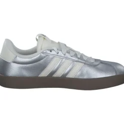 Adidas VL Court 3.0 W, Schnürschuhe, Damen, SILVMT/OWHITE/GUM5