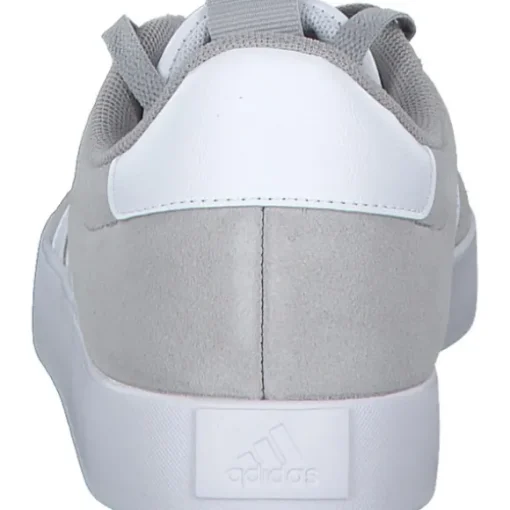 Adidas VL Court 3.0 W, Schnürschuhe, Damen, grey two/white/silver met