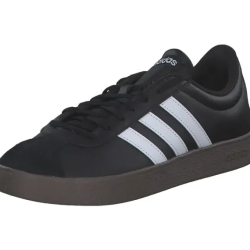 Adidas VL Court Base W, Schnürschuhe, Damen, CBLACK/FTWWHT/CBLACK