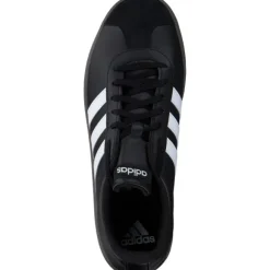 Adidas VL Court Base W, Schnürschuhe, Damen, CBLACK/FTWWHT/CBLACK