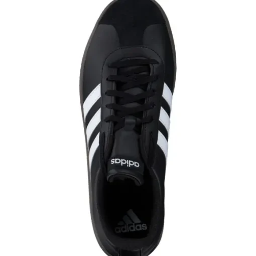 Adidas VL Court Base W, Schnürschuhe, Damen, CBLACK/FTWWHT/CBLACK
