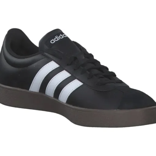 Adidas VL Court Base W, Schnürschuhe, Damen, CBLACK/FTWWHT/CBLACK