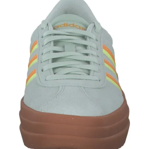 Adidas VL Court Bold W, Schnürschuhe, Damen, LINGRN/CREORA/HIREYE