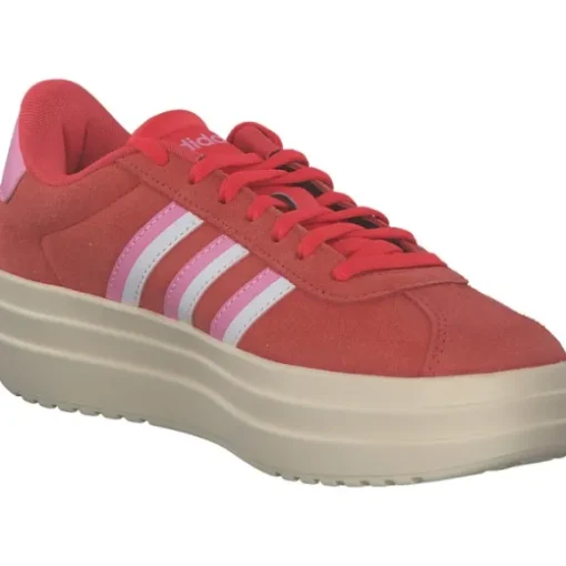 Adidas VL Court Bold W, Schnürschuhe, Damen, BRIRED/BLIPNK/CLOWHI