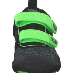 Affenzahn 00844-80079 Knit Happy Panther, Slipper (Kinder), Kinder, schwarz/grün