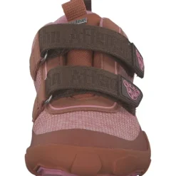 Affenzahn 00844-40141 Knit Happy Reh, Slipper (Kinder), Kinder, pink/braun