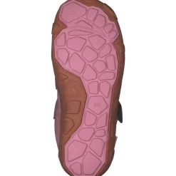 Affenzahn 00844-40141 Knit Happy Reh, Slipper (Kinder), Kinder, pink/braun