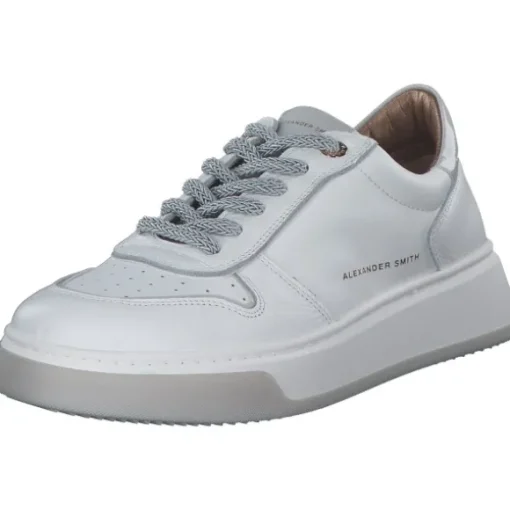 Alexander Smith Harrow AW T2D, Sneakers Low, Damen, Weiß/Silber