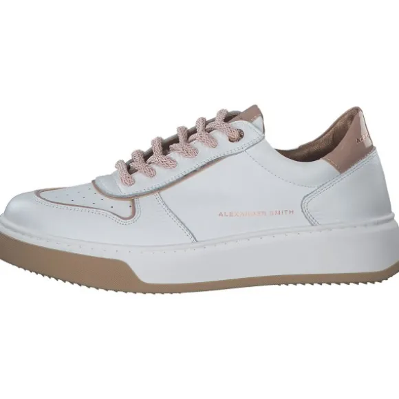 Alexander Smith Harrow AW T2D, Sneakers Low, Damen, Weiß/Beige