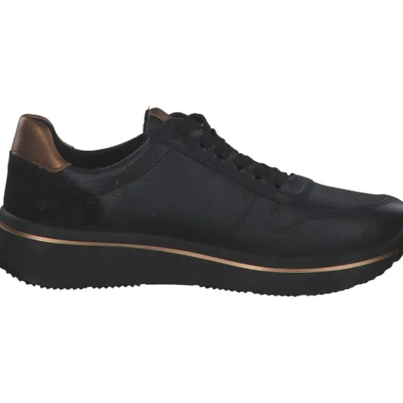 Ara 12-27540-01 SAPPORO 3.0, Schnürschuhe, Damen, SCHWARZ MARRONE