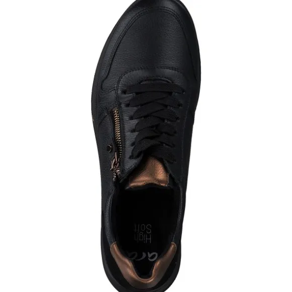 Ara 12-27540-01 SAPPORO 3.0, Schnürschuhe, Damen, SCHWARZ MARRONE