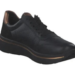 Ara 12-27540-01 SAPPORO 3.0, Schnürschuhe, Damen, SCHWARZ MARRONE