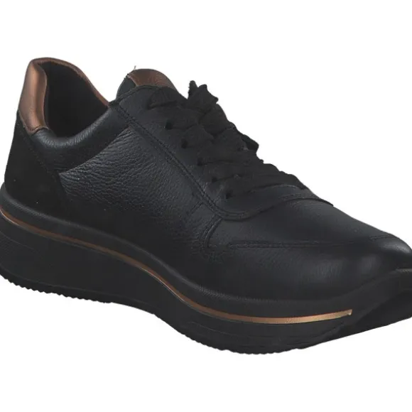 Ara 12-27540-01 SAPPORO 3.0, Schnürschuhe, Damen, SCHWARZ MARRONE