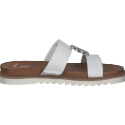 Ara Alicante 28050, Pantoletten, Damen, weiss