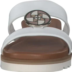 Ara Alicante 28050, Pantoletten, Damen, weiss