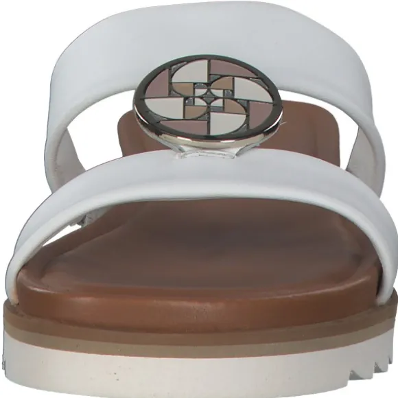 Ara Alicante 28050, Pantoletten, Damen, weiss