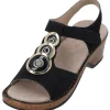Ara Key West 20301, Plateau-Sandaletten, Damen, Blau