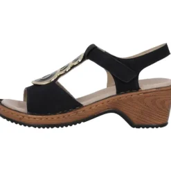 Ara Key West 20301, Plateau-Sandaletten, Damen, Blau