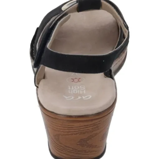 Ara Key West 20301, Plateau-Sandaletten, Damen, Blau