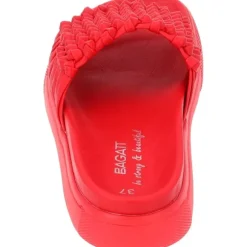 Bagatt Dalia A7596, Plateau-Pantoletten, Damen, RED