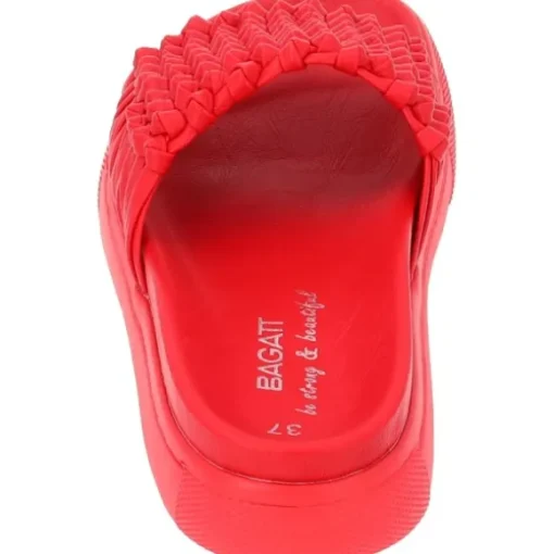 Bagatt Dalia A7596, Plateau-Pantoletten, Damen, RED