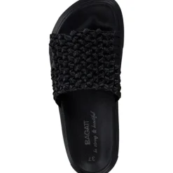 Bagatt Dalia A7596, Plateau-Pantoletten, Damen, black