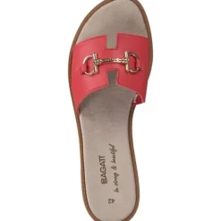 Bagatt Goldy A7C92, Pantoletten, Damen, RED