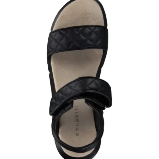 Bagatt Jersey A7882, Klassische Sandaletten, Damen, Schwarz
