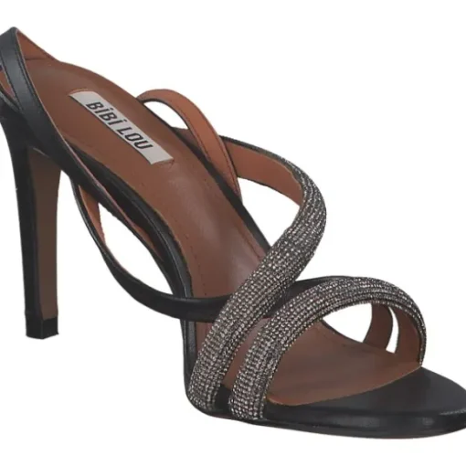 Bibi Lou 601Z00VK, Plateau-Sandaletten, Damen, negro