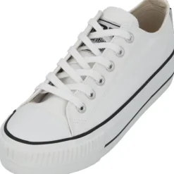 British Knights Kaya Low B49, Sneakers Low, Damen, Weiß