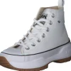 British Knights Kaya Mid Fly B49, Sneakers High, Damen, Weiß / Schwarz