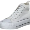 British Knights Kaya Mid B49, Sneakers High, Damen, Weiß