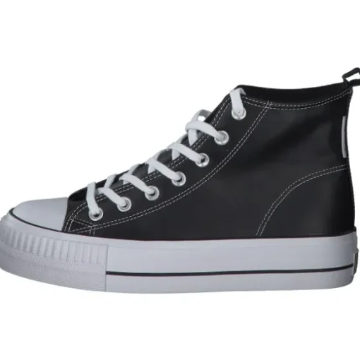 British Knights Kaya Mid B49, Sneakers High, Damen, Schwarz