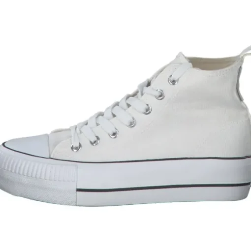 British Knights Kaya Mid B49, Sneakers High, Damen, Weiß