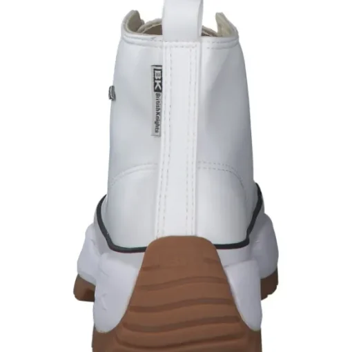 British Knights Kaya Mid Fly B49, Sneakers High, Damen, Weiß / Schwarz