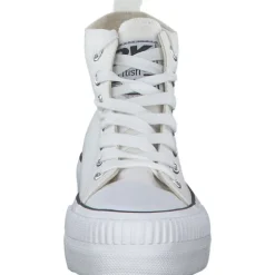British Knights Kaya Mid B49, Sneakers High, Damen, Weiß