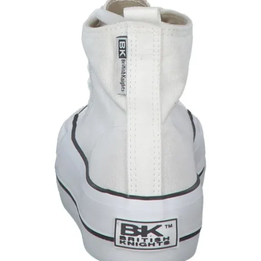 British Knights Kaya Mid B49, Sneakers High, Damen, Weiß