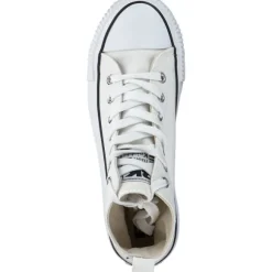British Knights Kaya Mid B49, Sneakers High, Damen, Weiß