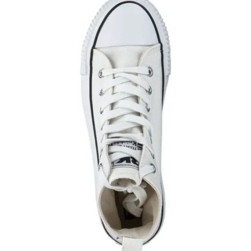 British Knights Kaya Mid B49, Sneakers High, Damen, Weiß