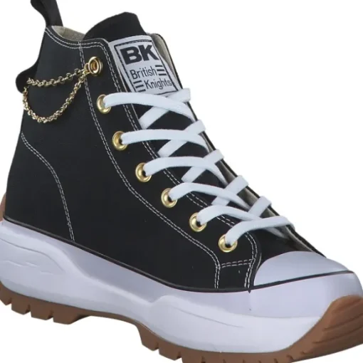 British Knights Kaya Mid B53, Stiefel, Damen, Schwarz