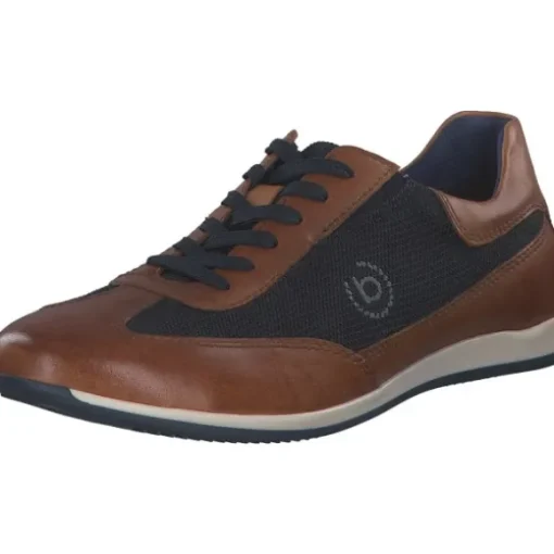 Bugatti 313-93908-4069-6341, Sportliche Halbschuhe, Herren, cognac / dark blue
