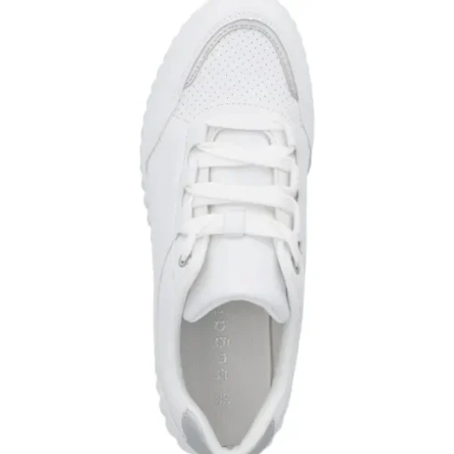 Bugatti AI605, Schnürschuhe, Damen, WHITE/SILVER