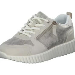 Bugatti Carini AI603, Schnürschuhe, Damen, beige/metallics