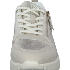 Bugatti Carini AI603, Schnürschuhe, Damen, beige/metallics