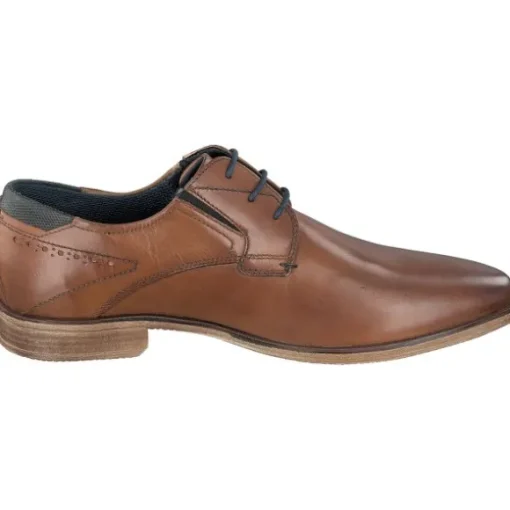 Bugatti Nicolo Exko 25101, Schnürschuhe, Herren, Cognac