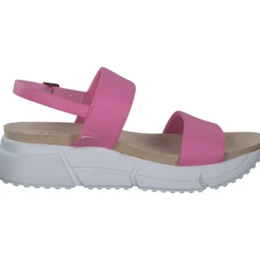Bugatti Raja 88180, Keilsandaletten, Damen, pink