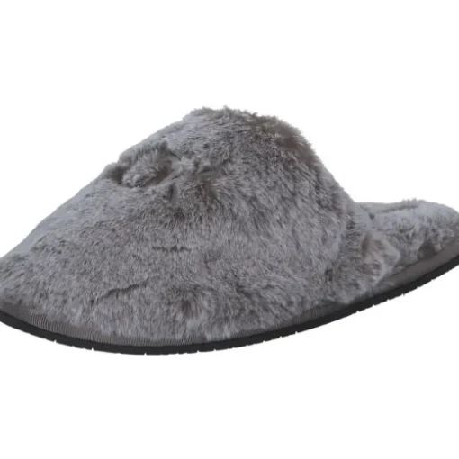 Calvin Klein HW0HW01227, Komfort-Pantoletten, Damen, Grau
