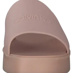 Calvin Klein HW0HW00749, Offene Halbschuhe, Damen, Rosa