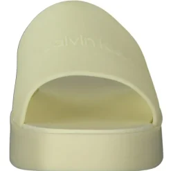 Calvin Klein HW0HW00749, Offene Halbschuhe, Damen, Gelb